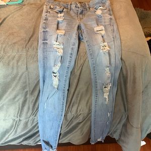 Aeropostale ripped jeans